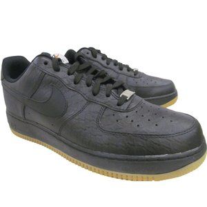 NIKE Air Force 1 '07 w/Box 718152-002 LV8 Triple Black Low SNEAKERS SHOES Sz 12
